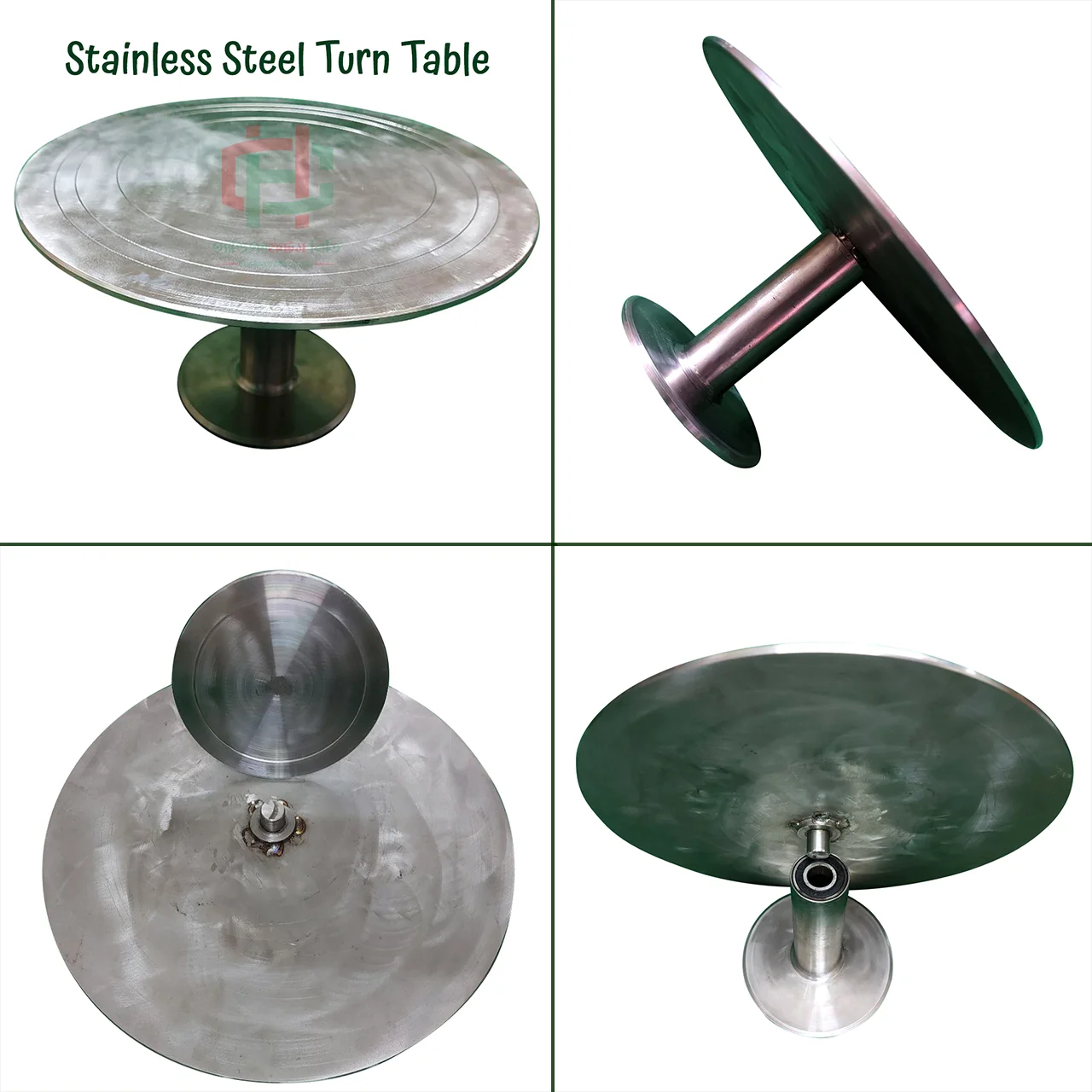 Heavy-Duty Stainless Steel Cake Turn Table – Made in Bangladesh | Handicrafts BD