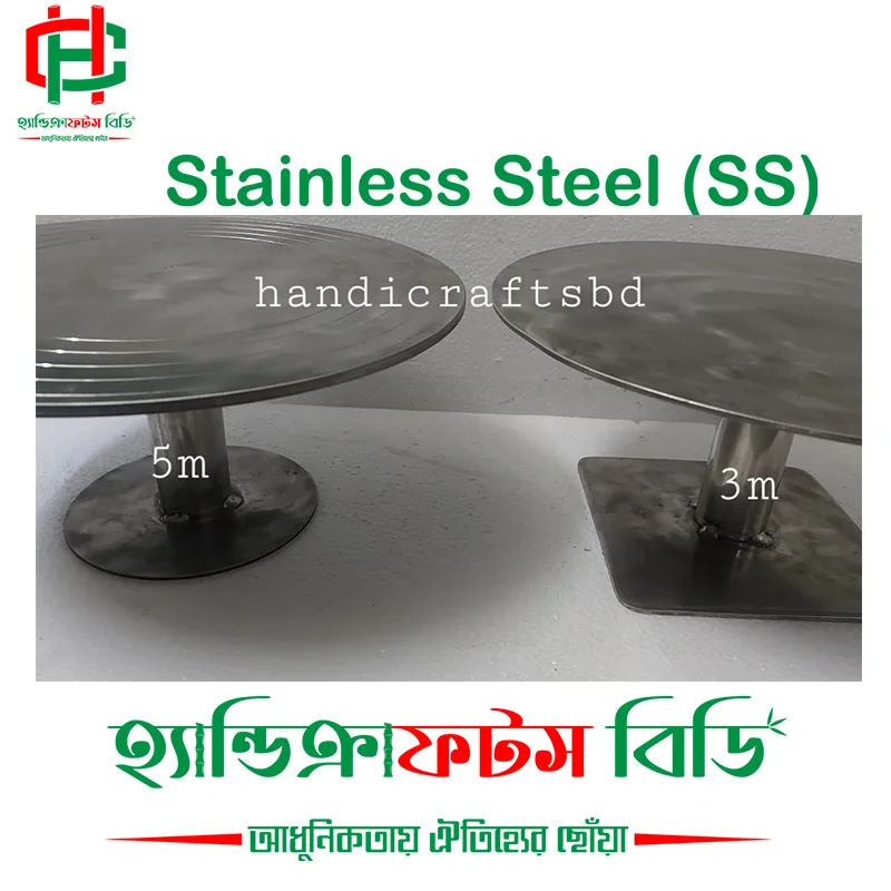 Cake Turn Table-Rust Proof Stainless Steel Long-Lasting & Easy to Clean