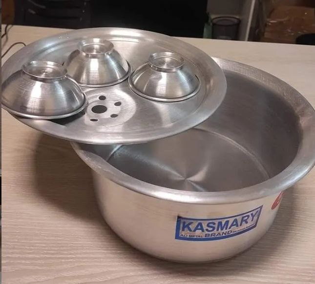 Vapa Pitha Maker Kashmiri 5 No Patil — Easy Steaming Pot for Perfect Pitha