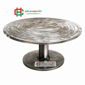 Stainless steel cake turn table 5mm