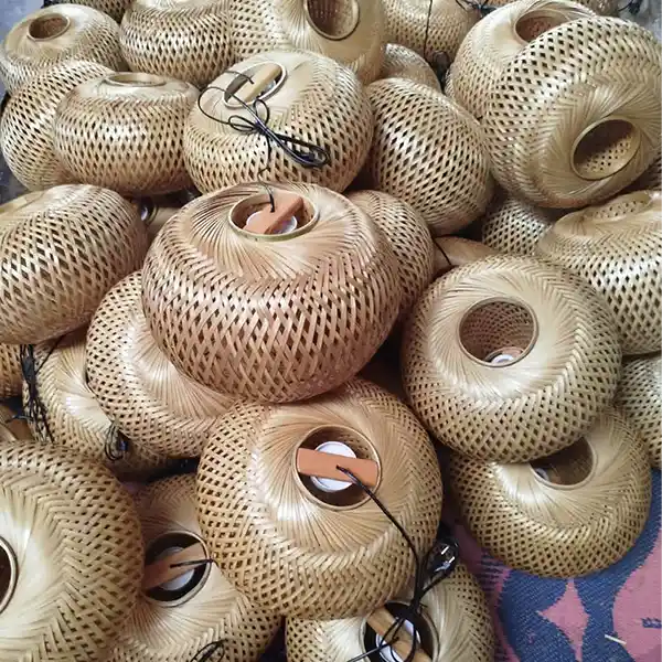 Wholesale Bamboo Pendant Light Custom Design Available - Image 4