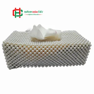 Handmade Beads Tissue Box Cover | পুঁতির টিস্যু বক্স