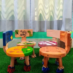 Wholesale Mahogany Wood Baby Chair Custom Manufacturer